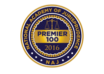 The National Academy of Jurisprudence Premier 100 Trial Attorney in New York 2016